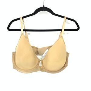 Soma Bra Women's Sz 38DD Underwire Lightest Lift Smooth Perfect Coverage Nude